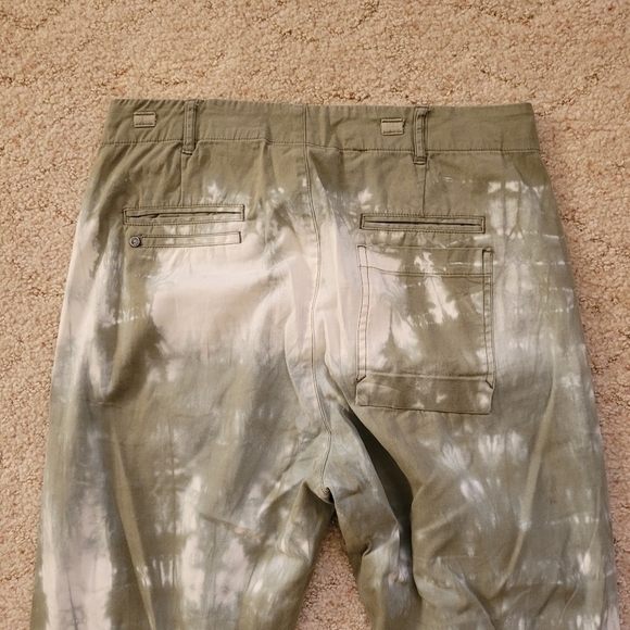 Sack's Green Tie Dye Pants Size 0 - Picture 5 of 5
